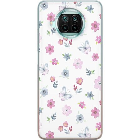 Mobilskal till Xiaomi Mi 10T Lite 5G med Blommor och fjärillar