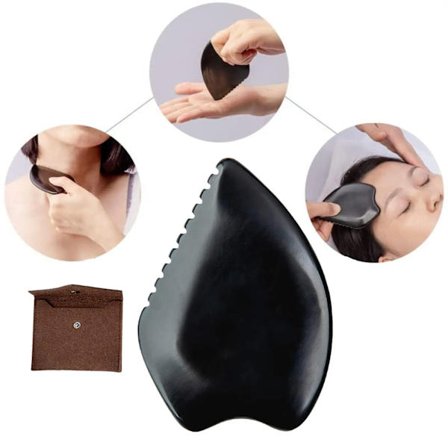 Skrabebord Bianstone lymfedrænage hudplejeværktøjer hårkam øjenpleje fødder ryg