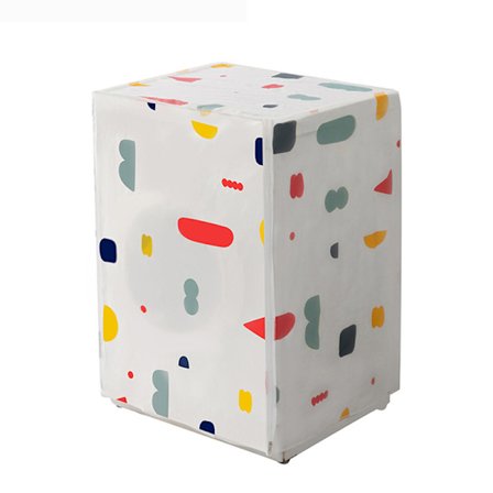 Beskyttende Deksel for Vaskemaskin med Åpent Lopp (Geometrisk Mønster)
