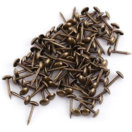 500 stk møbelspiker, bronse retro vintage antikke dekorative spiker