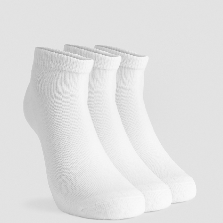 ICANIWILL Ankle Socks 3-pack, White