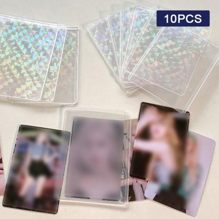 IC 10/25 st Transparent PVC fotokortshållare Kpop Star Photo Album C