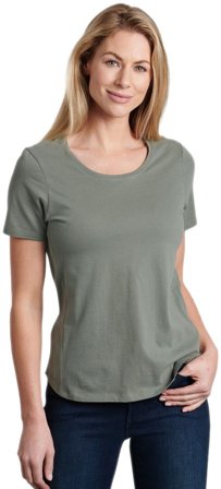 Kühl Bravada SS naisten t-paita, vihreä