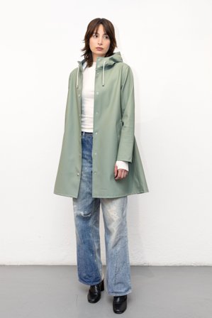 Mosebacke Raincoat Khaki Green