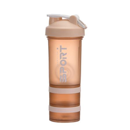 450ml Fitness Milkshake Shaker Cup Med Stor Kapacitet, Fitness