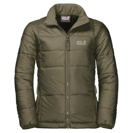 Jack Wolfskin Argon Jacket Kids Children middle-layer synthetic jackets Green 116