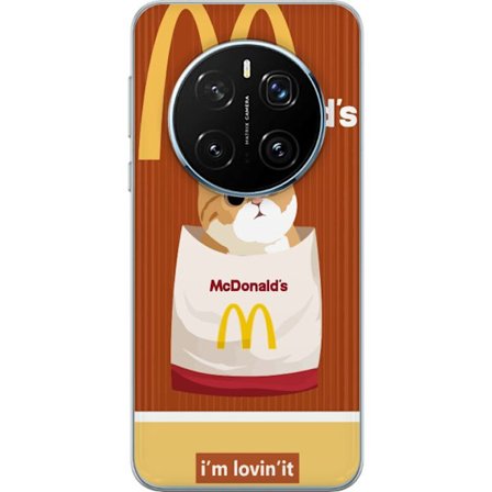 Yhteensopiva Puhelinkuori Honor Honor Magic7 Pro McDonaldsin kissan kuvitus logolla ja I'm lovin' it suloinen humoristinen suunnittelu täydellinen po