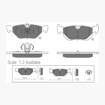 Biltema - Bremseklosser