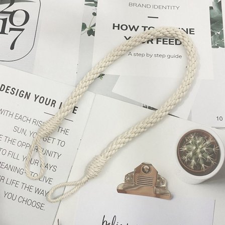 2 stk Gardinreb snor Gardinbindinger 2 2