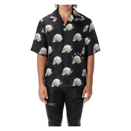 Amiri, Shirt Zwart, Heren, Maat:S