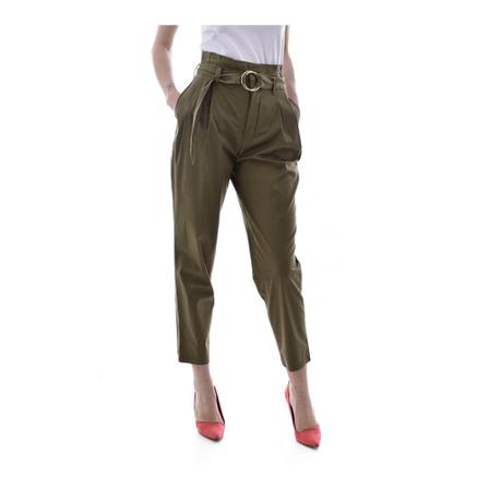 Guess, Cropped Trousers Groen, Dames, Maat:S