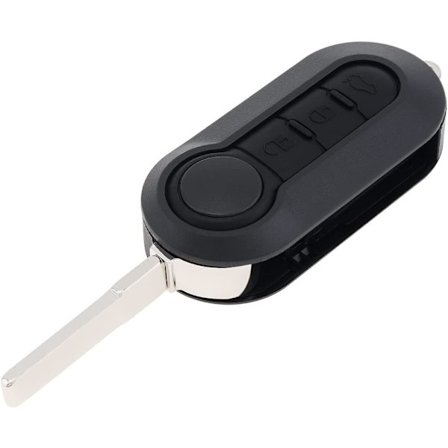 Udskiftning af sammenklappelig bilnøgleetui, der passer til Fiat 500 Doblo Duc