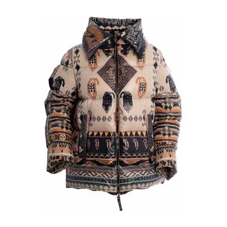 Etro, Down Jacket Beige, Dames, Maat:M