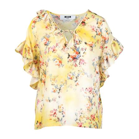 Msgm Shirt Gul, Dame Skjorter
