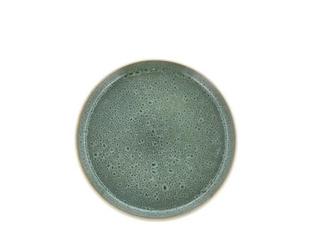 Bitz Gastro Tallerken Hvit/Grønn Ø21