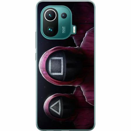 Xiaomi Mi 11 Pro Genomskinligt Skal Squid Game