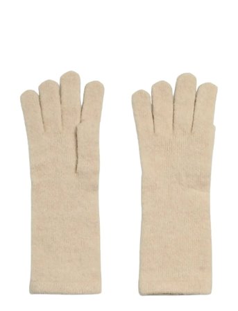 Pieces Pcfortuna Long Gloves Bc - Beige - ONE SIZE