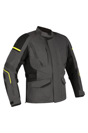 RICHA Infinity 3 MC Jacket Women Black/Grey/Fluo Yellow 6XL