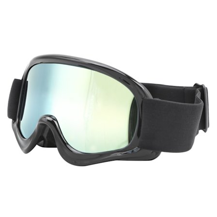 Barn Ski Dobbeltlags Anti-tåke Snø Anti-snøblindhet Klatring Vindtett Briller Svart