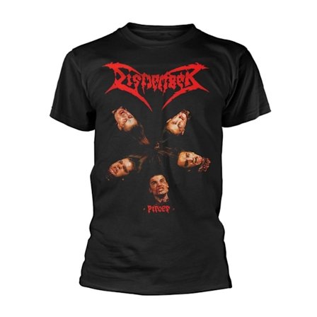 Dismember Unisex Adult Pieces T-Shirt XXL Svart