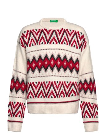 Sweater L/S White United Colors Of Benetton