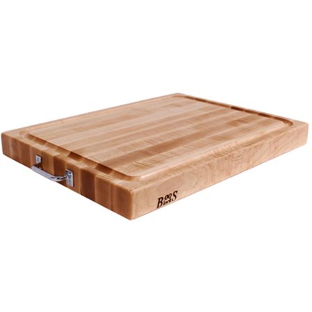 Boosblocks Skærebræt Med Saftrille Og Håndtag 61x46x6 cm. - Træ | KitchenOne