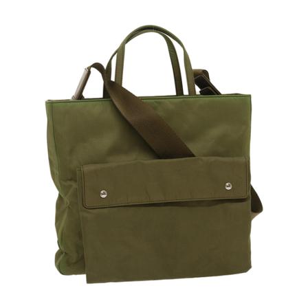 Prada Vintage, Pre -owned Handbag Groen, Dames, Maat:ONE Size,synthetisch