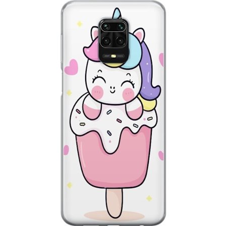 Mobilskal till Xiaomi Redmi Note 9S med Glad enhörning