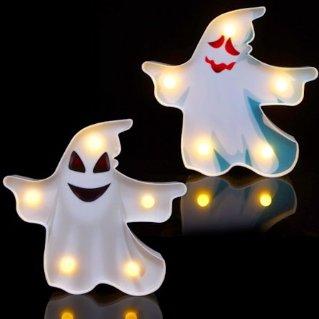 2 st Halloween Spöke Lampa Halloween Dekorativ Lampa Halloween The