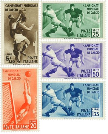 Italien 1934 - MICHEL 479-483 - Postfrisk