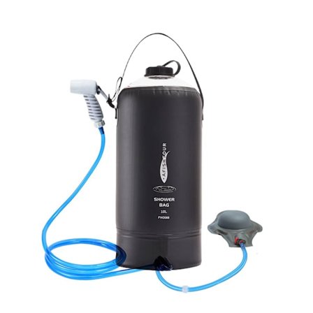 10L Camping Dusj Bag Utendørs Dusj Bag PVC Bærbar Solcelledusj Bag Camping Vannlagringsbag