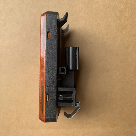 2 st 24V Lastbil 4LED Sidomarkeringsljus 2052119 för Scania 5 6 Serie P R Hytter G T S Serie Lastbil Gul