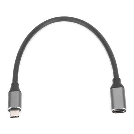 4K HD USB C Forlængerkabel 0,25m Han til Hun 3A 60W PD Support