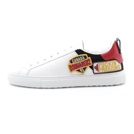 Dsquared2 - Sneakers - Vit - Herr - Storlek: 41 Eu, Herr, Storlek: 41 EU
