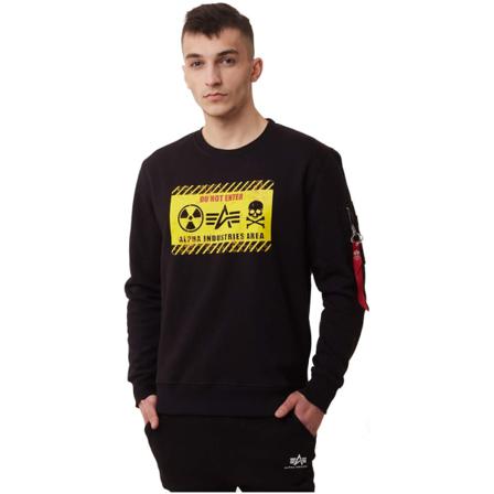 Sweatshirts Alpha Industries Radioactive Svarta 173 - 177 Cm/s