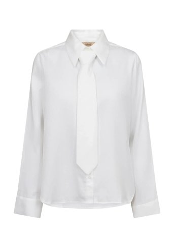 MOS MOSH Mmayen Stripe Shirt - White - L