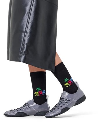 Happy Socks Wasd Controls Sock - Black - 36-40