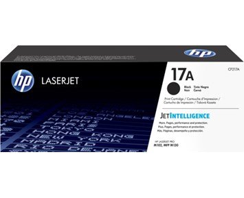 HP-LaserJet 17A black toner cartridge-HP 17A Svart Lasertoner-Printing ink, toner & paper-Toner til printer