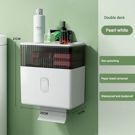Toiletpapirholder Opbevaringsstativ 01-DOUBLE LAYER 01-DOUBLE LAYER