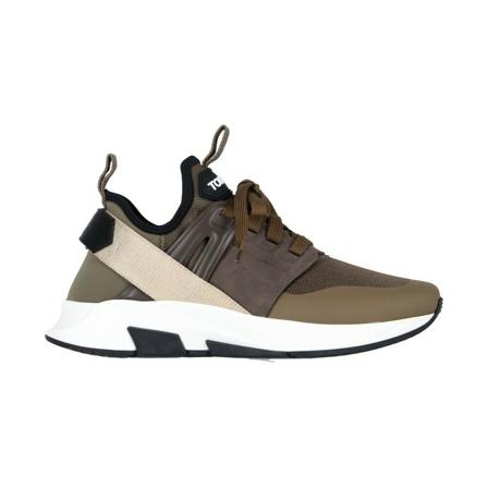 Tom Ford, Sneakers Groen, Heren, Maat:45 EU