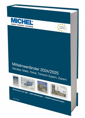 MICHEL - Middelhavslandene 2024/2025 - Frimærkekatalog