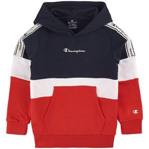 Kids - Champion Navy Color-blocked Hoodie 7-8 Years - Jumpers and knitwear - 7-8 years - Navy - Junge