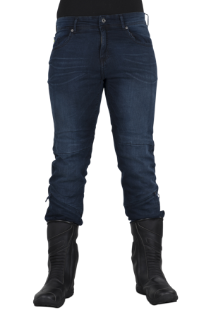 Blugi Moto Macna Stone Wash albastru 30