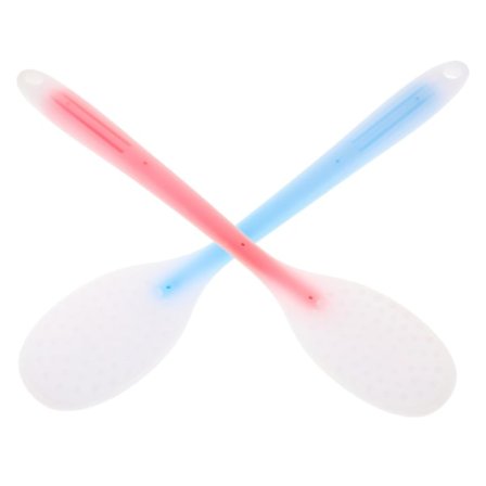 2 stk. Silikone Rygmassage Paddle Håndholdt Nakkemassage Massagepind til Dybvævsmassage Klassisk Massageapparat til Trykpunkter