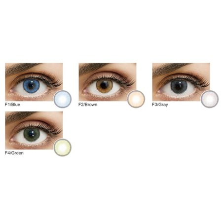 Färgade Linser – Foggy 2 Series – 12 Månader – Green