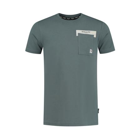Ballin Amsterdam T-shirt , Groen , Heren , Maat: XS