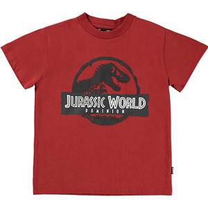 Molo Red Ochre Roxo GOTS Graphic T-shirt 104 cm - Tops - 104 CM - Red