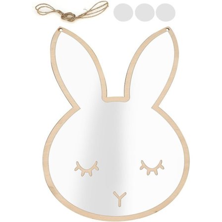 Nordisk dekorativt akrylspeil Moderne dekor (kanin) - Perfekt