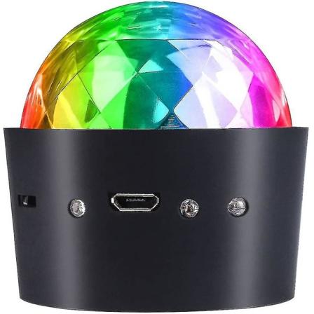 Bärbar DJ-lampa för bil LED-scen kristallkula bar KTV danslampa