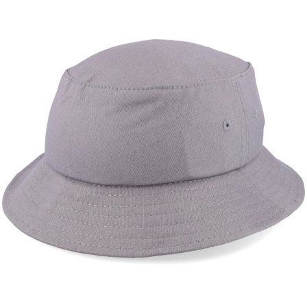 Flexfit - Grijs bucket Hoed - Kids Grey Bucket @ Hatstore